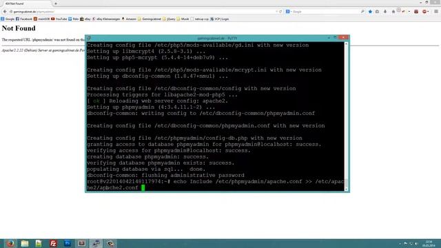[Tutorial] [GER] Apache2, MySQL, PHP und phpMyAdmin auf Debian einrichten смотреть онлайн