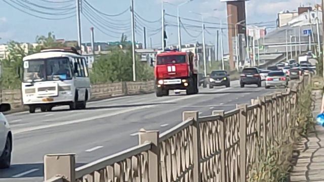 URAL Next Fire department with flashing lights, KAMAZ Fire department with flashing lights смотреть онлайн