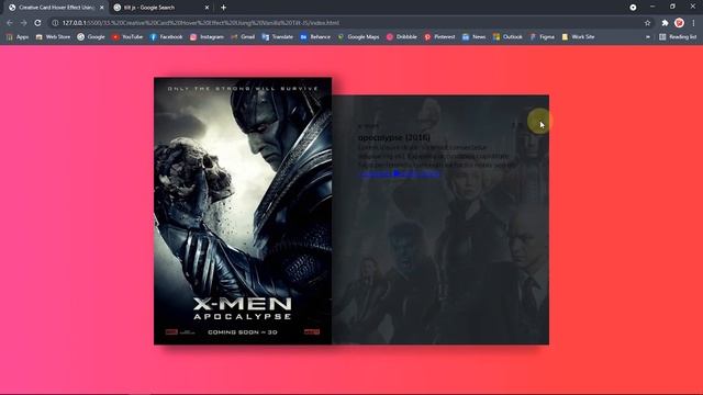 Mousemove 3D Parallax Tilt Card Hover Effect using Vanilla tilt.js | 3D Tilt Hover Effects смотреть онлайн