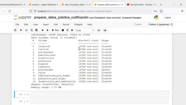 ¿Cómo preparar los datos para poder aplicar los algoritmos de Machine learning? смотреть онлайн