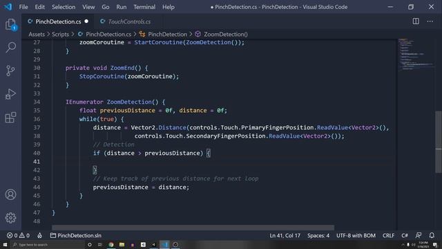 Pinch to Zoom Detection with the Input System - Unity Tutorial смотреть онлайн