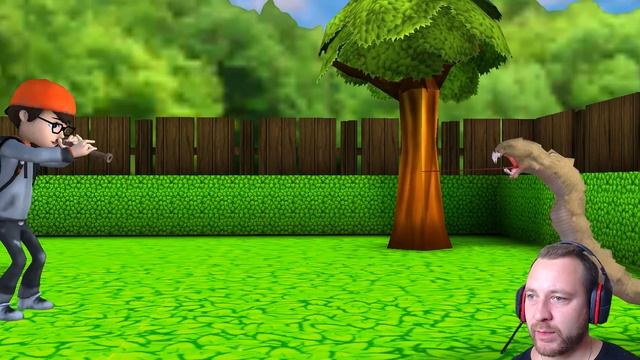 МИСС ТИ СТАЛА СКЕЛЕТОМ Прохождение игры Scary Teacher 3D смотреть онлайн