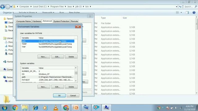 Set JDK path in window 7 | Java path смотреть онлайн