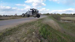 Самодельная багги. Барракуда. Сборник видео