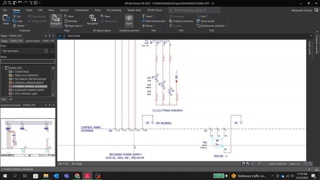 How to draw VFD and Soft Starter Control Panel Drawing? смотреть онлайн