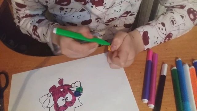 делаем ежика из бумаги из скоча и фломастеры смотреть онлайн