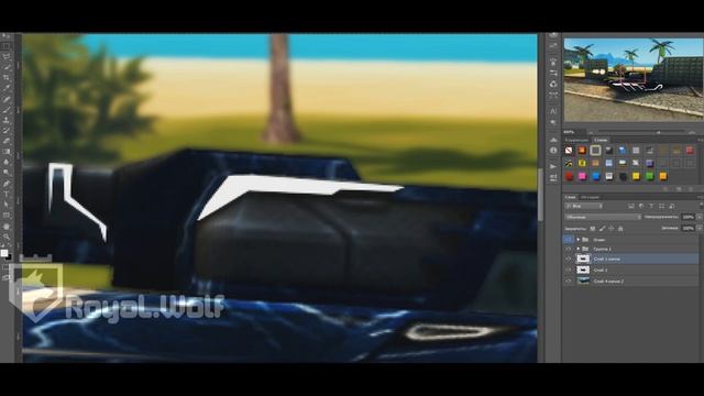 Tanki Online | Speed Art #4 | By Royal.Wolf