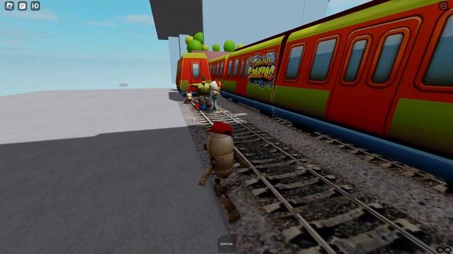 Стал охранником в сабвей сёрф in Roblox смотреть онлайн