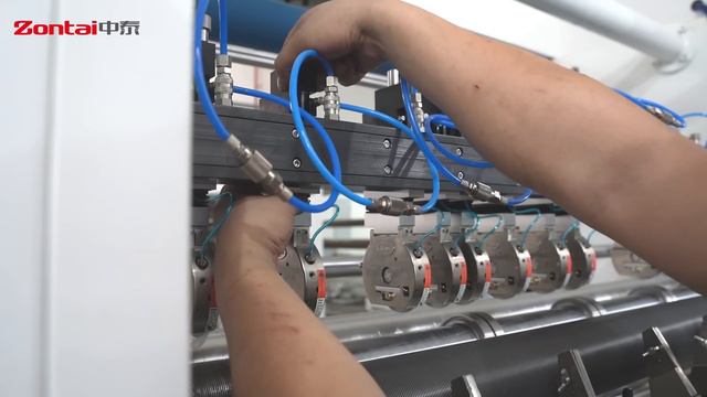 ZTM-K Self adhesive paper slitting rewinding machine смотреть онлайн