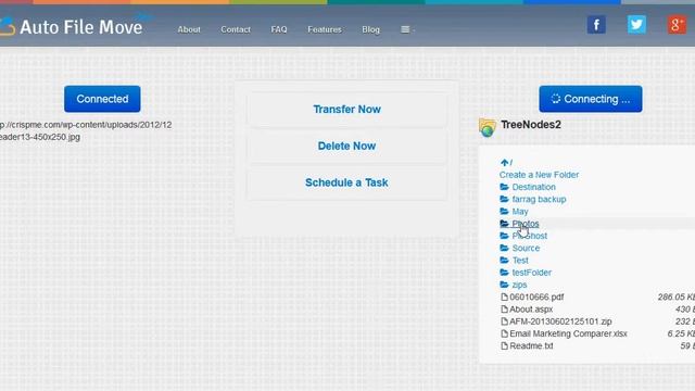 AutoFileMove Send File to FTP directly from URL смотреть онлайн