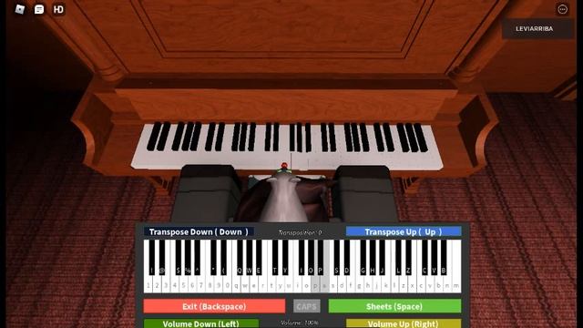 SCP-3008 OST - Friday Theme [Roblox Piano] смотреть онлайн