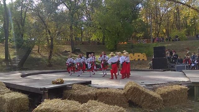 Народный ансамбль фольклорного танца "Колесо" танец "Полька з пританцівкою" смотреть онлайн