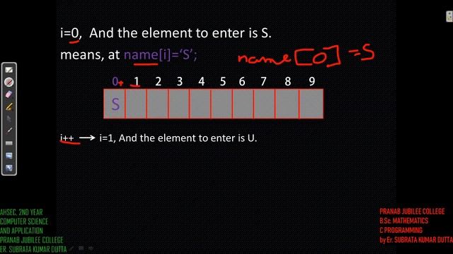 ARRAY INITIALIZATION IN C AND C++ || DYNAMIC INITIALIZATION || PRINT YOUR NAME USING ARRAY || PPT смотреть онлайн