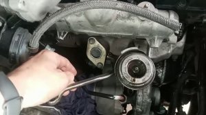 Снятие турбины Passat B5, 1.9 TDI  ATJ,AJM