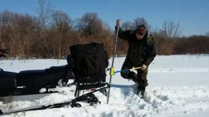 Домкрат для снегохода , квадроцикла " СПАСАТЕЛЬ"