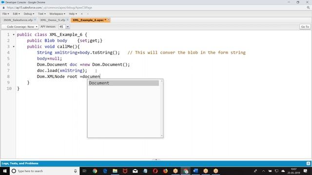 Salesforce Integration XML (Extensible Markup Language) Part - 2 #salesforce #xml смотреть онлайн