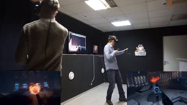 Виртуальный шутер Raw Data в клубе виртуальной реальности VR Frog смотреть онлайн