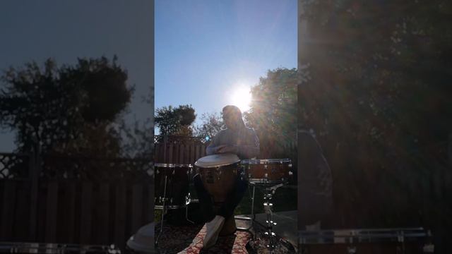 Zach Li djembe solo @ Sunny Backyard смотреть онлайн
