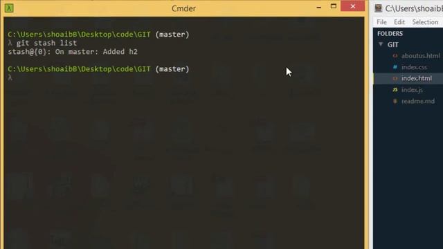 Learn Stash Command - Learn Git and Github - Part #4 смотреть онлайн