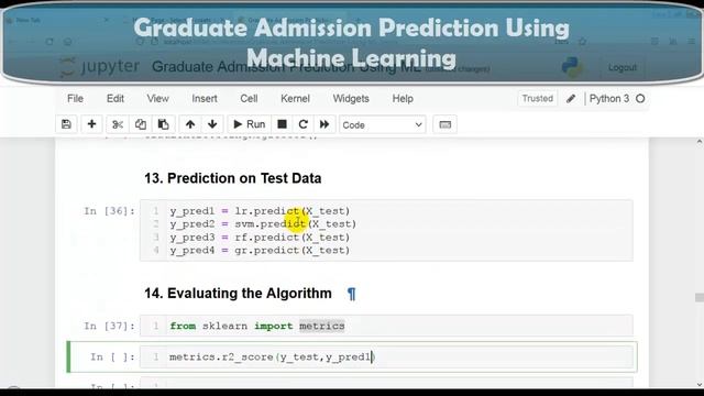 10. Project 5 Graduate Admission Prediction Using Machine Learning | Machine Learning Projects смотреть онлайн