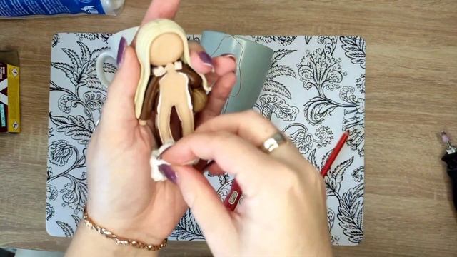 Майстер клас: як приклеїти декор до кружки | полімерна глина| polymer clay | tutorial |hand made смотреть онлайн