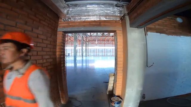 ООО "СТЭМ-ВЫСОТА". Завершающий этап строительства склада. смотреть онлайн