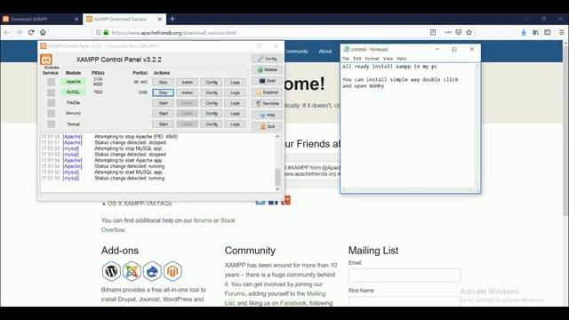 02 Creating Web Development Environment for Social Network:php & mysqli смотреть онлайн