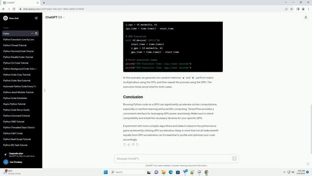 python run code on gpu смотреть онлайн