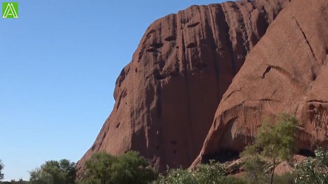 Катаемся вокруг Айерс Рок, в самом центре Австралии, на машине смотреть онлайн