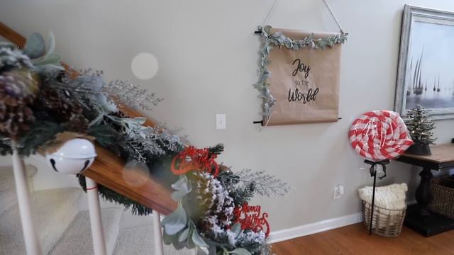FIVE *GIANT* $1 DOLLAR TREE CHRISTMAS DIYS! 🎄 (big WOWS in just 5 minutes!) смотреть онлайн