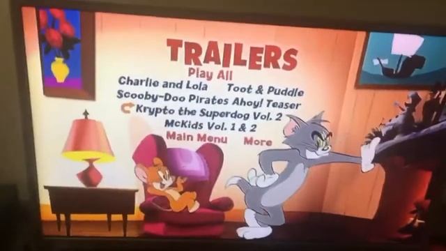 Tom and Jerry: Tales Vol 1 DVD Menu Walkthrough смотреть онлайн