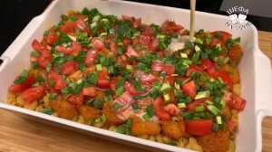 Макароны БЕЗ варки в духовке с мясом?Сочные макароны с куриным филе? Макароны с курицей