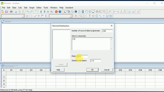 Random Number Generation in Minitab смотреть онлайн