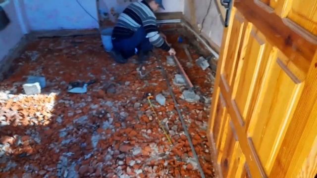 13 октября 22 Подготовка к заливке пола под печь смотреть онлайн