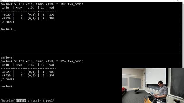CMU Database Systems - 19 Multi-Version Concurrency Control (Fall 2018) смотреть онлайн