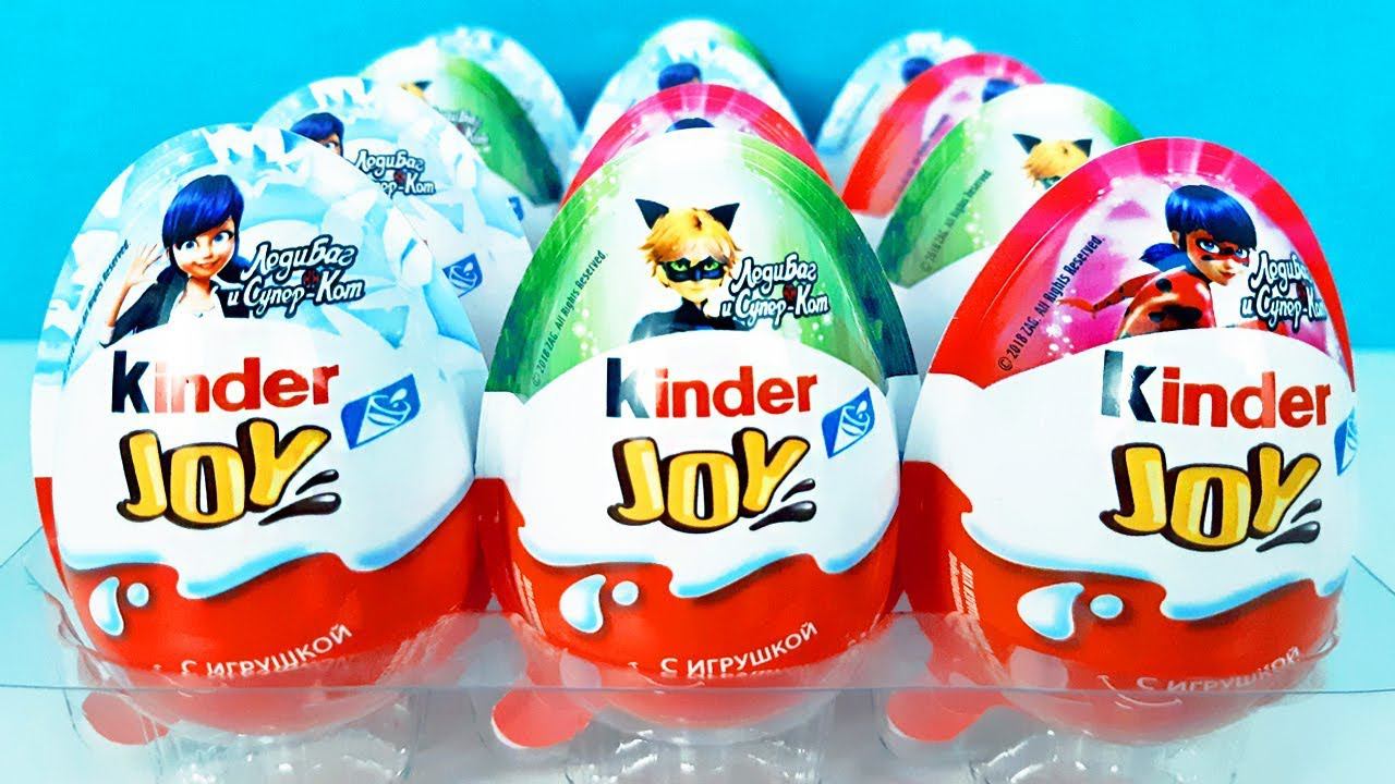 Киндер Сюрприз ЛЕДИ БАГ И СУПЕР-КОТ 2019! Unboxing Kinder JOY Miraculous LADY BUG! Новая коллекция! смотреть онлайн
