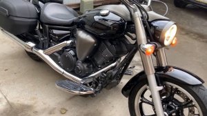Короткий круговой обзор Yamaha xvs 950 2010 г.в.