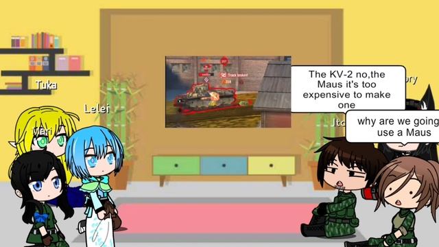 GATE react to KV-2 EXPERIENCE (WOTB) смотреть онлайн