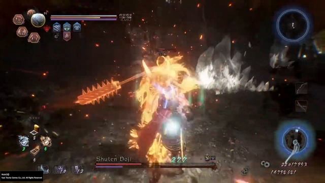 Nioh 2 Darkness in the Capital Shuten Doji DotD смотреть онлайн