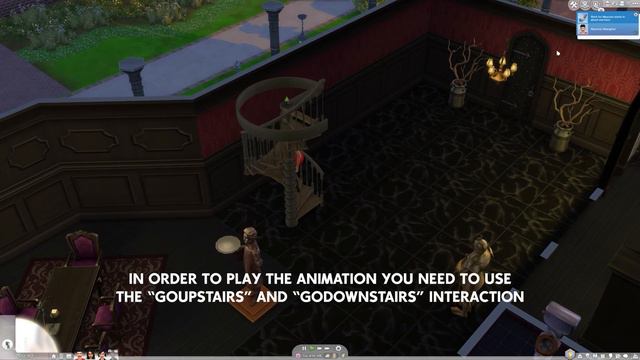 The Sims 4  Spiralstaircase Mod by Alexcroft