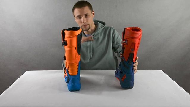 Мотоботы Leatt 4.5. Отличия от Leatt 5.5 Flexlock. смотреть онлайн