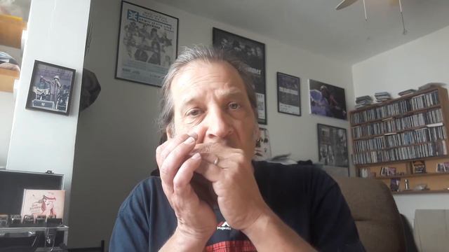 Learn to play "Sweet home Chicago" guitar riff on the harmonica! смотреть онлайн