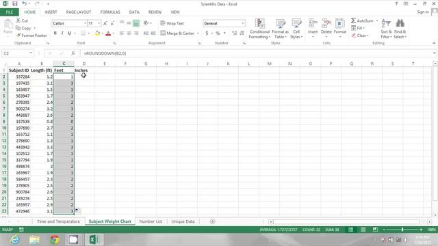 How to Convert Decimals to Feet & Inches in Excel : MS Excel Tips смотреть онлайн