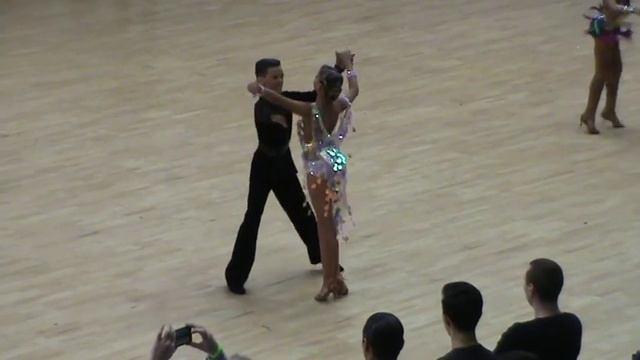 Первенство ЦФО Юниоры-2 Латина Финал Ча-ча Белкин Артемий - Пушакова Анастасия смотреть онлайн