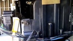 Как снять корпус вентилятора печки Honda CR-V ,rd1