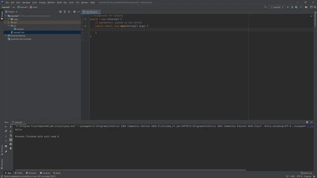 Java Tutorial #3: Basic Theory, First Program смотреть онлайн