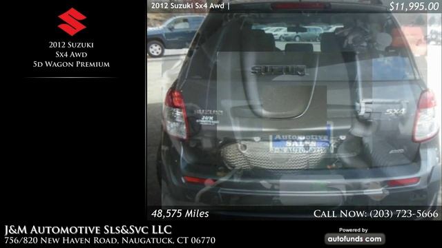 Used 2012 Suzuki Sx4 Awd | J&M Automotive Sls&Svc LLC, Naugatuck, CT - SOLD смотреть онлайн