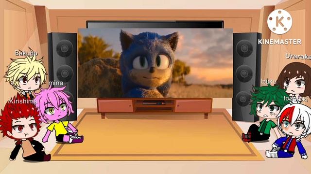 BNHA react to sonic movie 1 y 2 y a team sonic смотреть онлайн