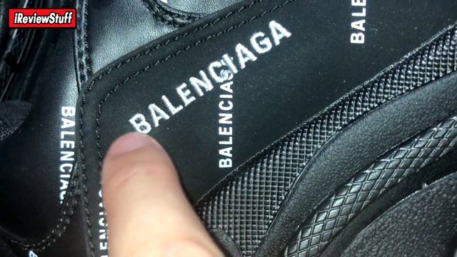 Balenciaga Triple S (Black AllOver Logo) - HesKick Review смотреть онлайн