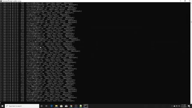 Apple Email checker Python смотреть онлайн